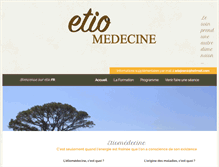 Tablet Screenshot of etio.fr